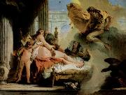 Giovanni Battista Tiepolo Danae und Zeus oil